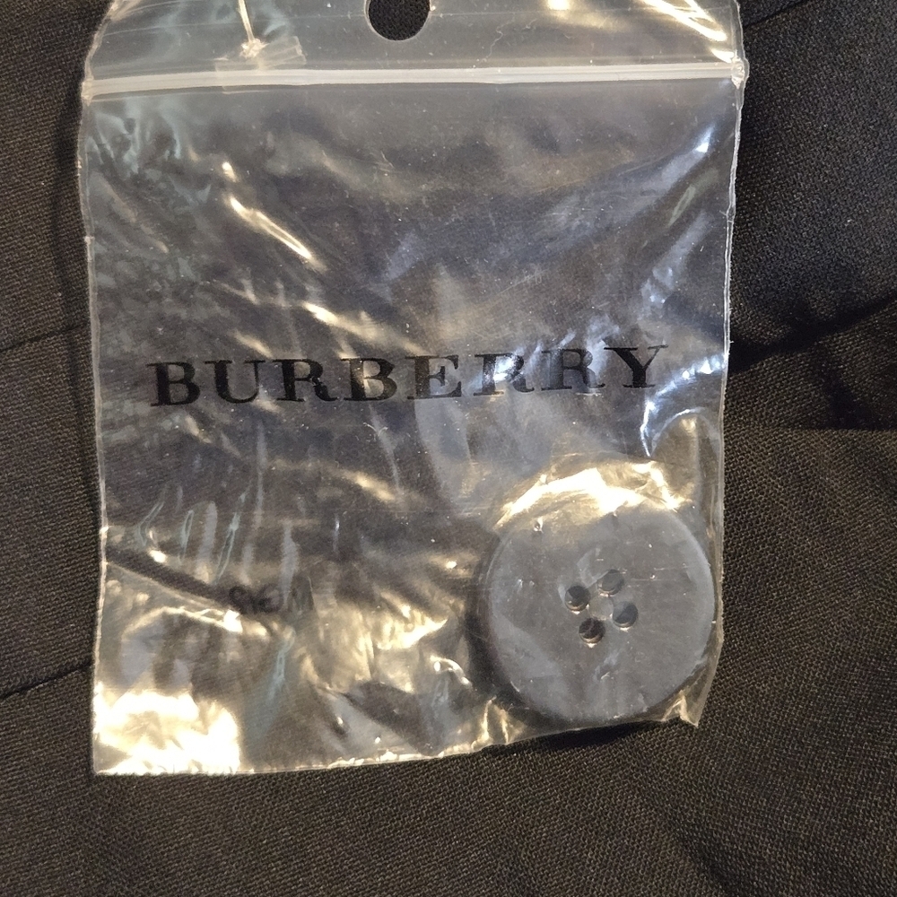 Burberry Black Wide-Leg Trousers - Picture 7 of 12
